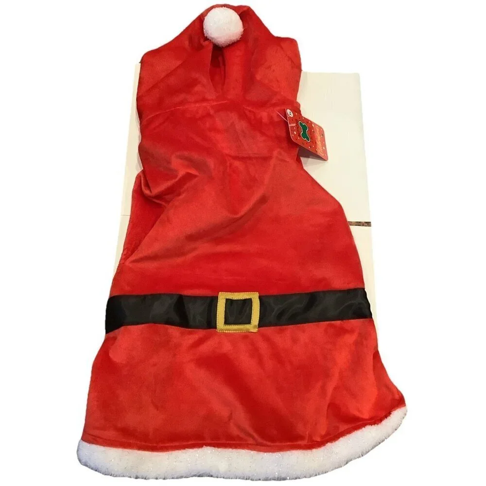 BUTTONS & BONES Santa Suit Hoodie Puppy/Dog X-LARGE. New With Tags